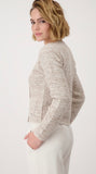 Caramel Cardigan with Sequins