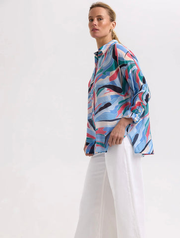 ZP7745 Colour Waves shirt
